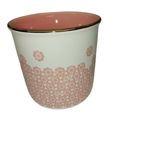 David's Tea Mug Pink, White and Gold - Picture 5 of 8